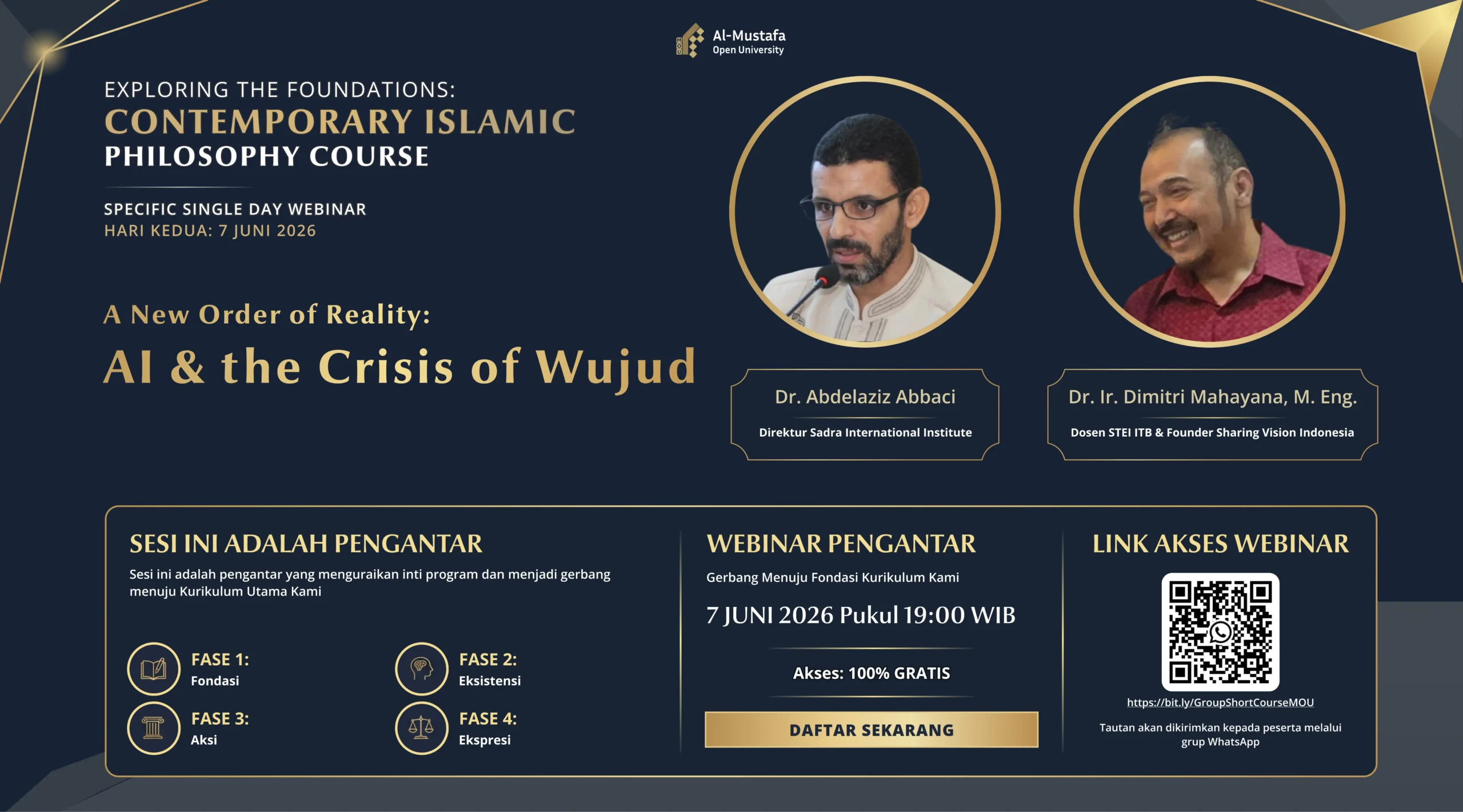 Contemporary Islamic Philosophy – Short Course Webinar Day 2